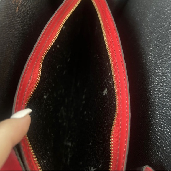 HP 🎉🥳🥳 Rare Louis Vuitton Varenne Epi leather Red Black Louis Vuitton handbag - Picture 14 of 17